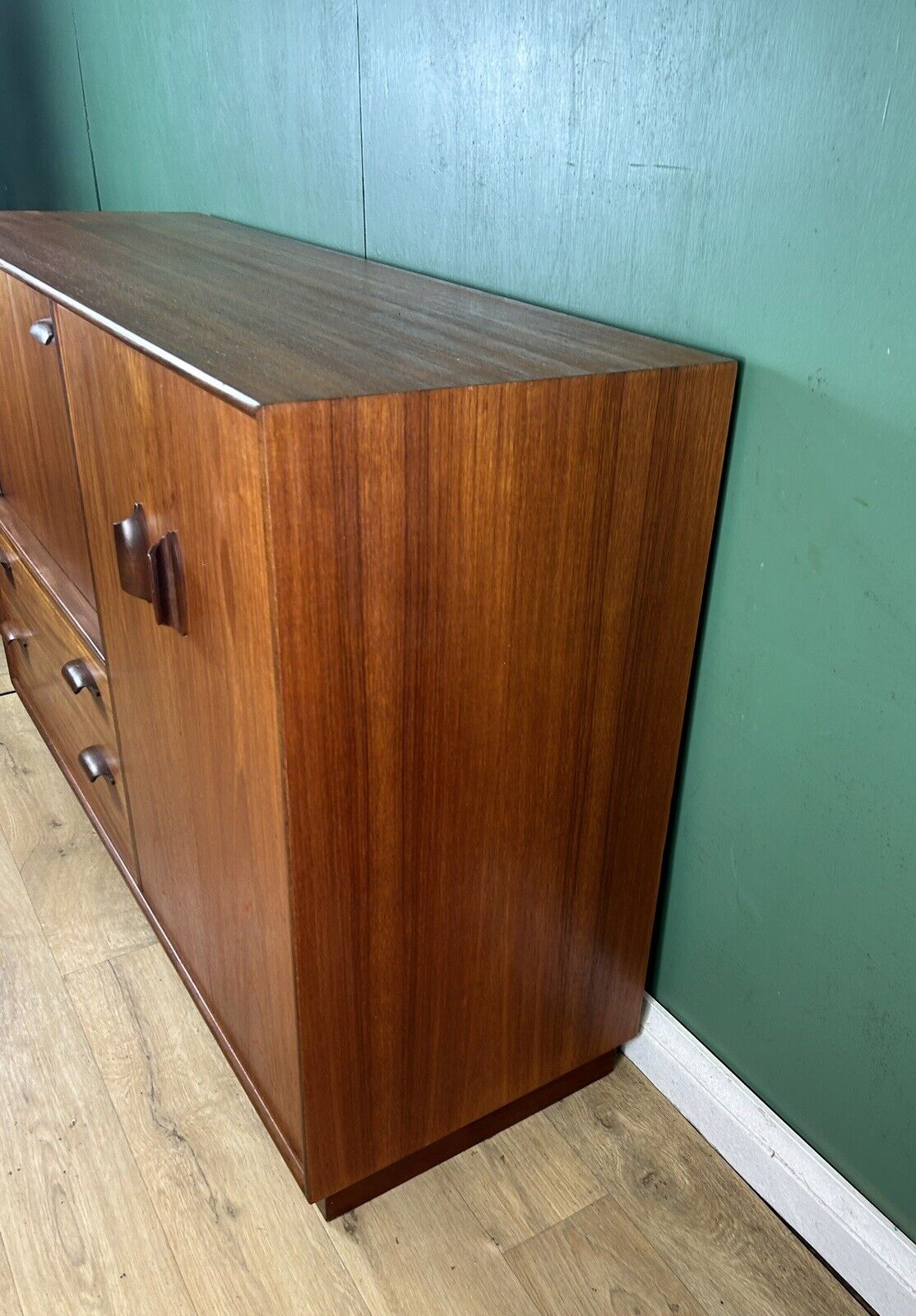 Retro Vintage Mid Century Teak G Plan Brasilia Sideboard-Courier