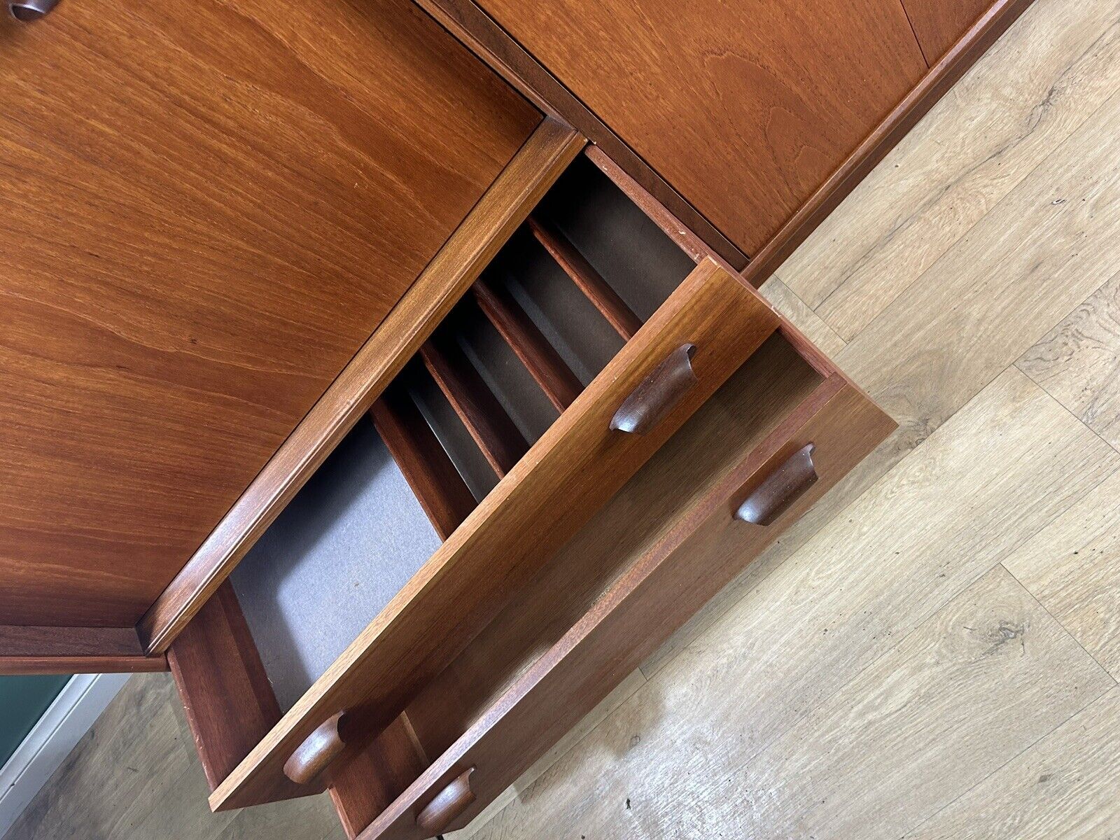 Retro Vintage Mid Century Teak G Plan Brasilia Sideboard-Courier