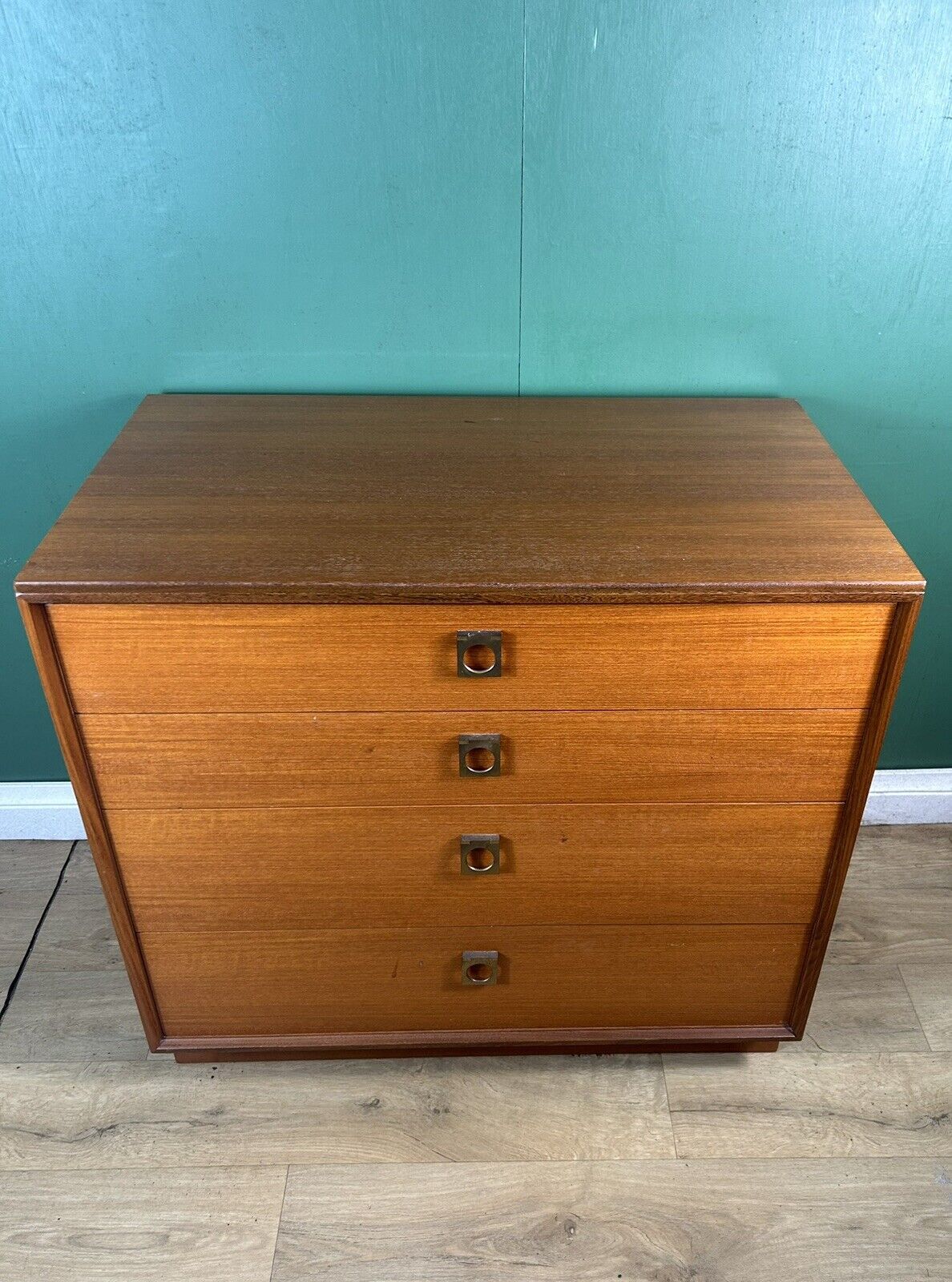 Retro Vintage Mid Century Teak G Plan Form 5 Chest Of Drawers-Courier