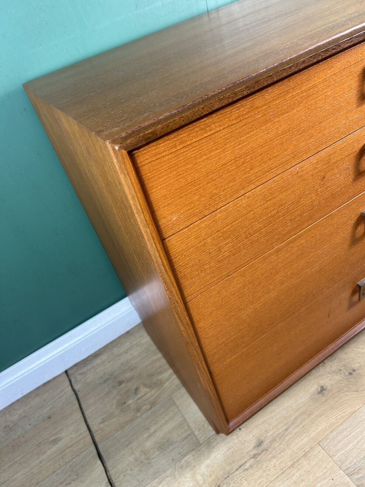Retro Vintage Mid Century Teak G Plan Form 5 Chest Of Drawers-Courier