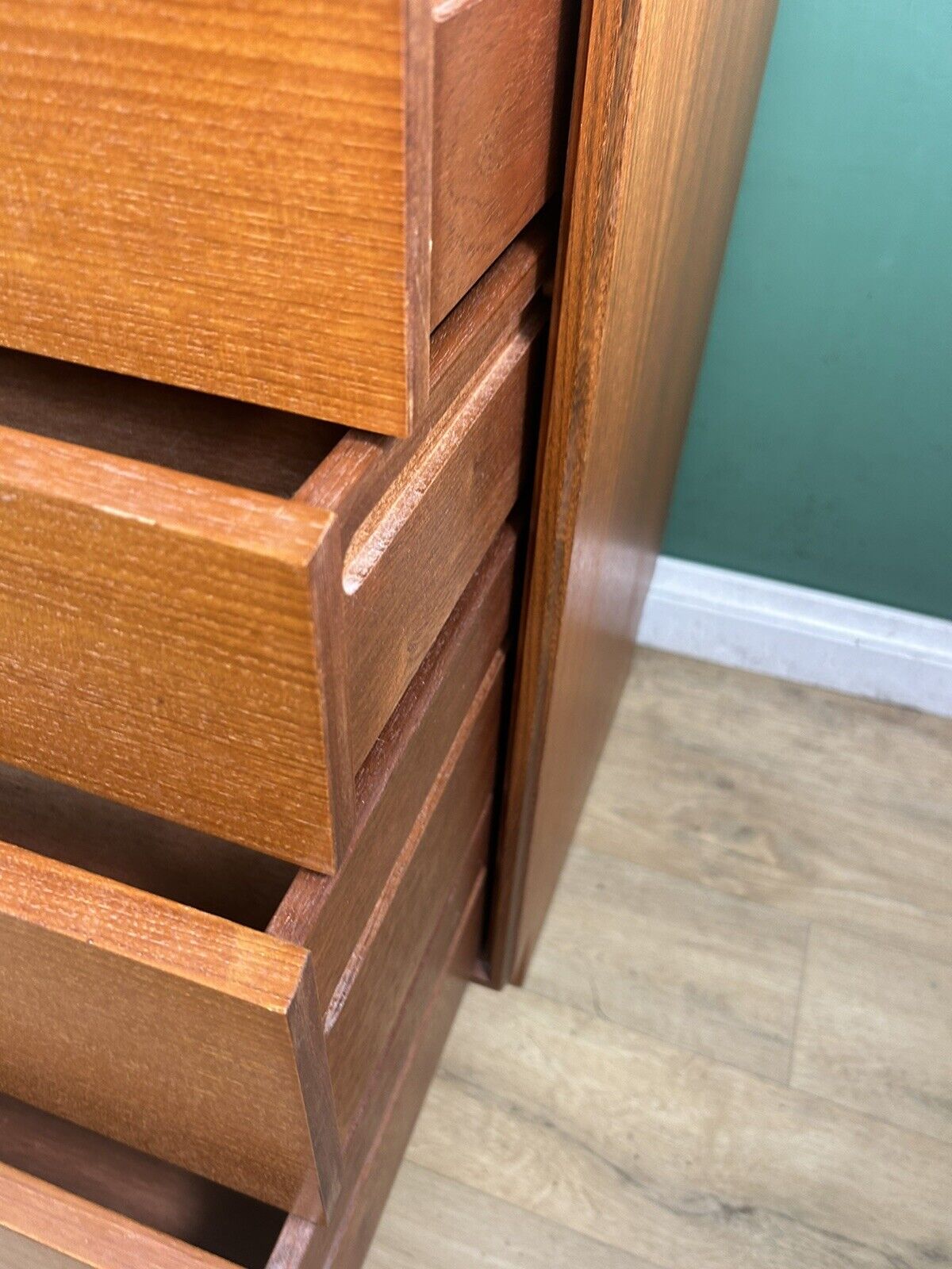 Retro Vintage Mid Century Teak G Plan Form 5 Chest Of Drawers-Courier