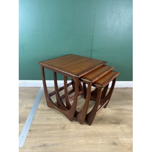 Retro Vintage Mid Century Teak G Plan Nest Of Tables