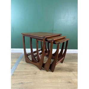 Retro Vintage Mid Century Teak G Plan Nest Of Tables