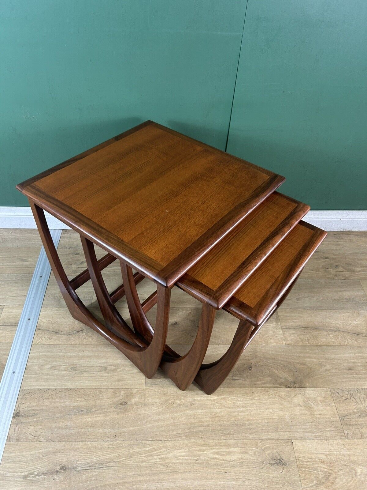 Retro Vintage Mid Century Teak G Plan Nest Of Tables