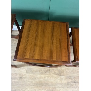 Retro Vintage Mid Century Teak G Plan Nest Of Tables