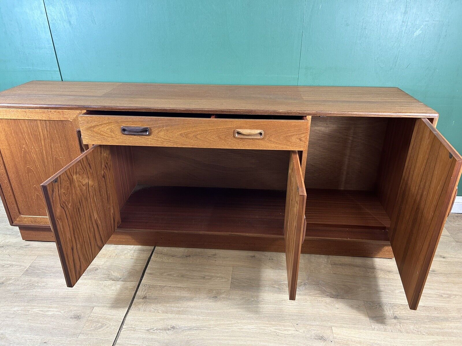 Retro Vintage Mid Century Teak G Plan Sideboard-Courier