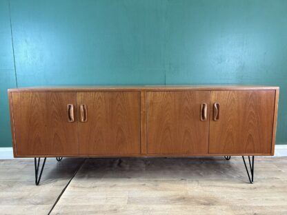 Retro Vintage Mid Century Teak G Plan Sideboard On Hairpin Legs-Courier