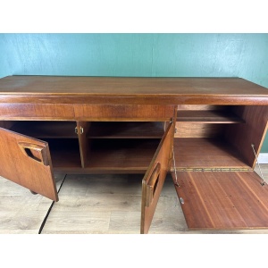 Retro Vintage Mid Century Teak Sideboard By Beautility Furniture-Courier