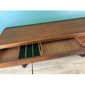 Retro Vintage Mid Century Teak Sideboard By Beautility Furniture-Courier