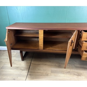 Retro Vintage Mid Century Teak Sideboard By Beautility Furniture-Courier