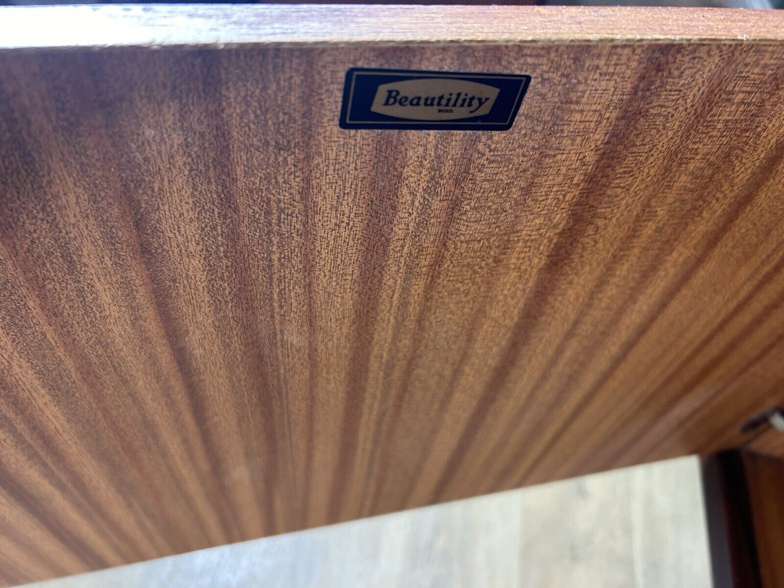 Retro Vintage Mid Century Teak Sideboard By Beautility Furniture-Courier