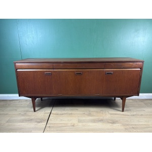 Retro Vintage Mid Century Teak Sideboard By Elliot’s Of Newbury-Courier