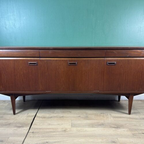 Retro Vintage Mid Century Teak Sideboard By Elliot’s Of Newbury-Courier
