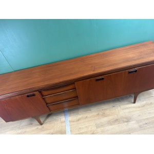Retro Vintage Mid Century Teak Sideboard By Greaves& Thomas-Courier