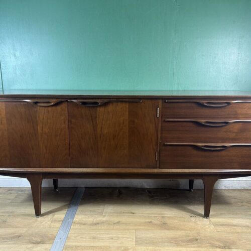 Retro Vintage Mid Teak Sideboard By Jentique Furniture-Courier