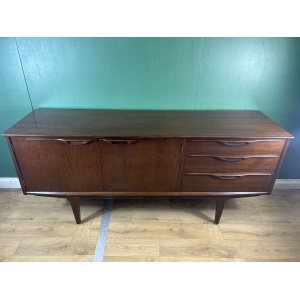 Retro Vintage Mid Teak Sideboard By Jentique Furniture-Courier
