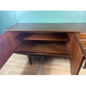Retro Vintage Mid Teak Sideboard By Jentique Furniture-Courier