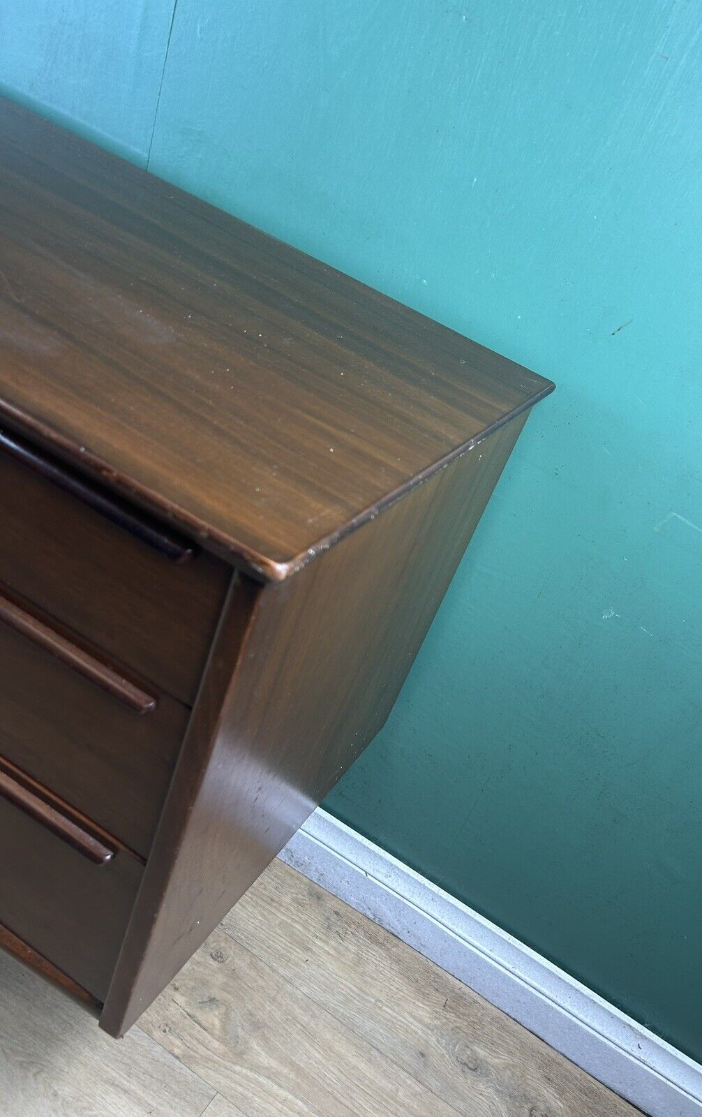 Retro Vintage Mid Teak Sideboard By Jentique Furniture-Courier