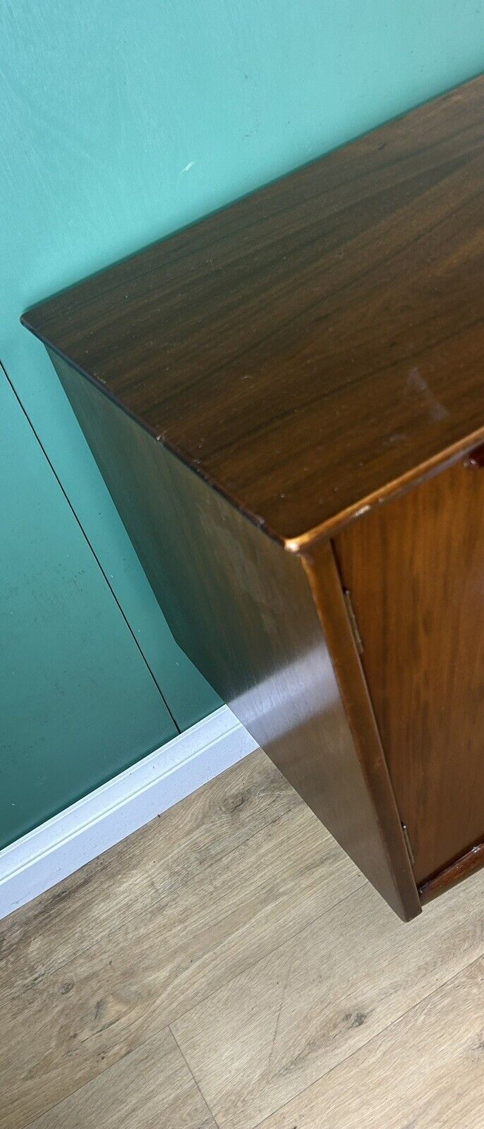 Retro Vintage Mid Teak Sideboard By Jentique Furniture-Courier