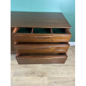 Retro Vintage Mid Teak Sideboard By Jentique Furniture-Courier
