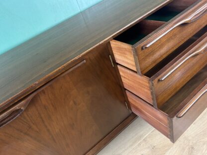 Retro Vintage Mid Teak Sideboard By Jentique Furniture-Courier