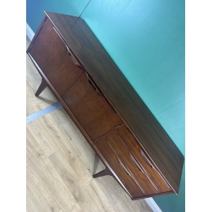 Retro Vintage Mid Teak Sideboard By Jentique Furniture-Courier