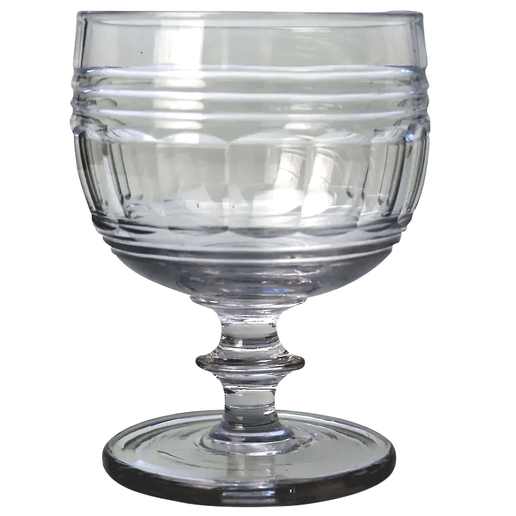 A good antique Regency stemware cut glass Rummer Goblet / Wine Glass C.1830-40