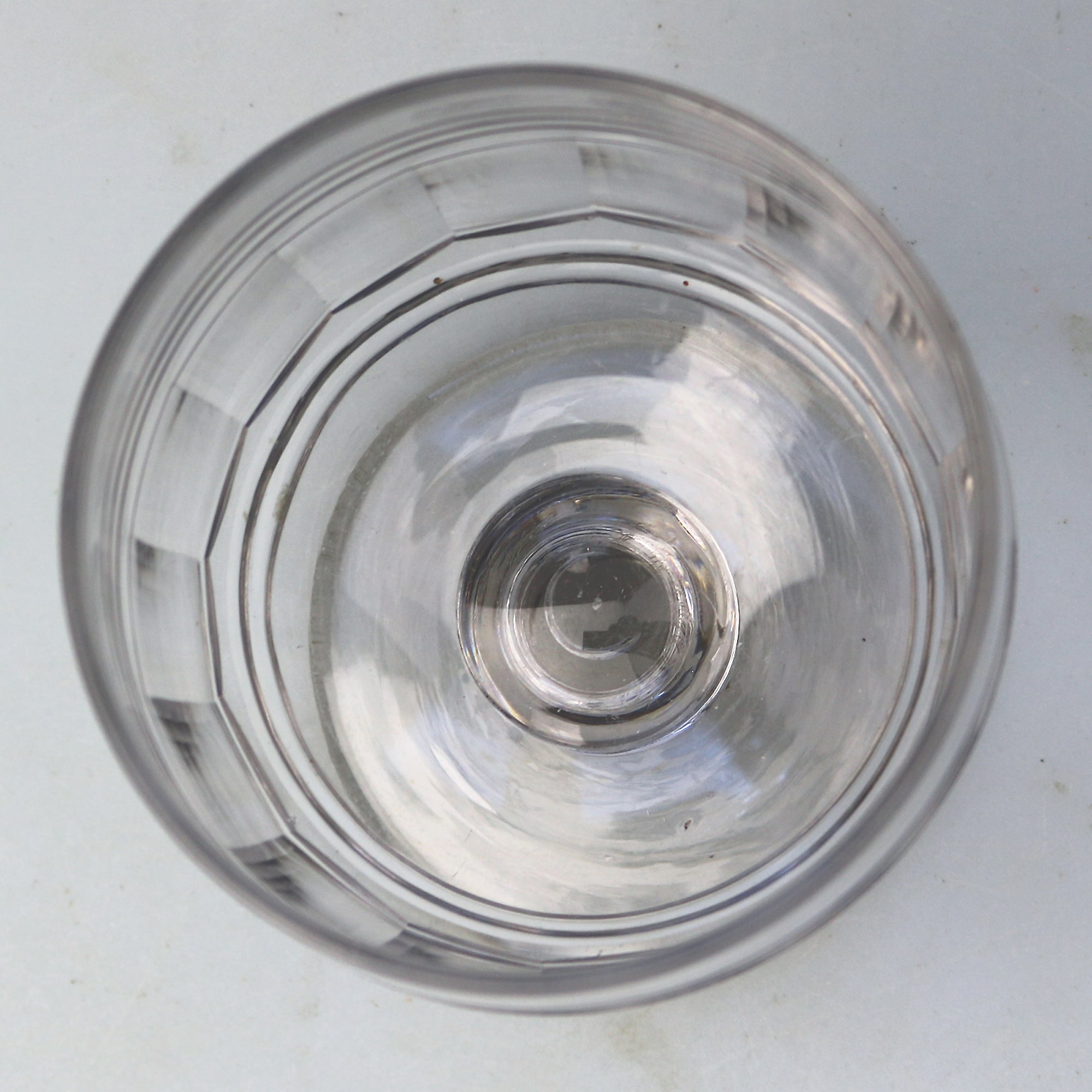 A good antique Regency stemware cut glass Rummer Goblet / Wine Glass C.1830-40
