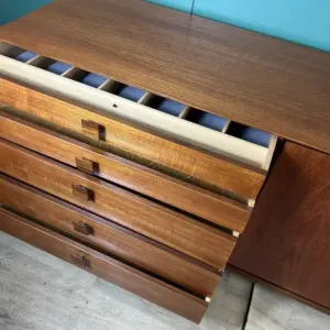 Vintage Mid Century Afromosia Teak G Plan Kofod Larsen Sideboard