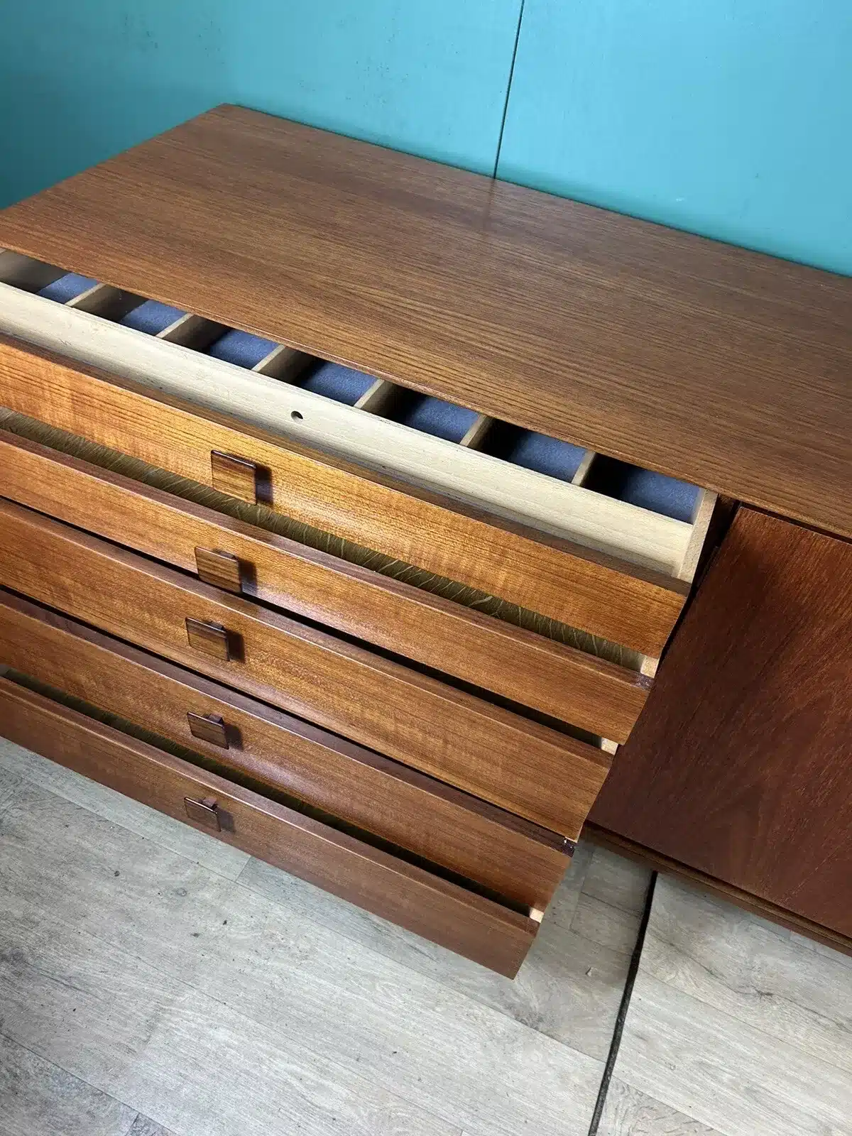 Vintage Mid Century Afromosia Teak G Plan Kofod Larsen Sideboard