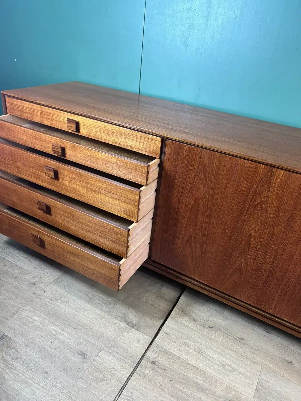 Vintage Mid Century Afromosia Teak G Plan Kofod Larsen Sideboard