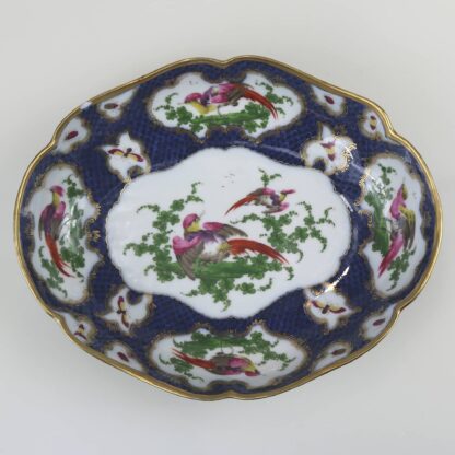 A fine antique porcelain hand-painted Edmé Samson Worcester style Bowl C.1890 - Image 3