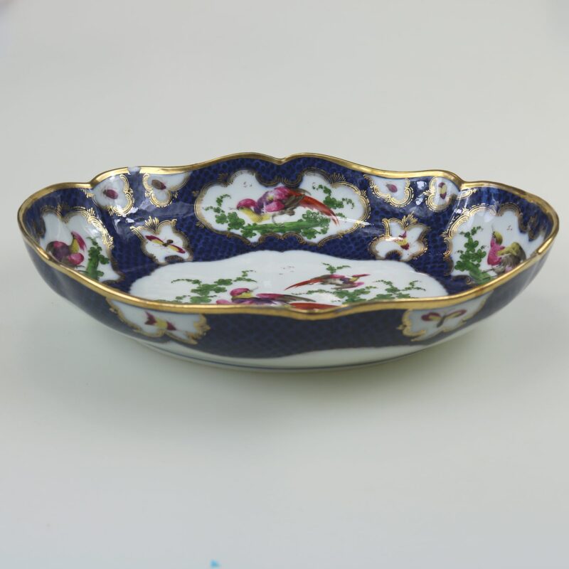 A fine antique porcelain hand-painted Edmé Samson Worcester style Bowl C.1890