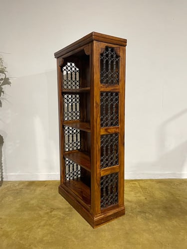 Sheesham Wooden Free Standing Open Bookcase