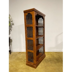 Sheesham Wooden Free Standing Open Bookcase