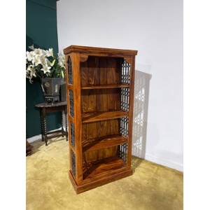 Sheesham Wooden Free Standing Open Bookcase