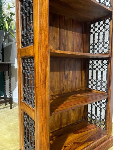 Sheesham Wooden Free Standing Open Bookcase