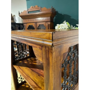 Sheesham Wooden Free Standing Open Bookcase