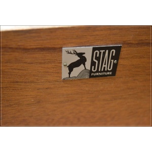 vintage chest of drawers Stag Minstrel pitch black DELIVERY
