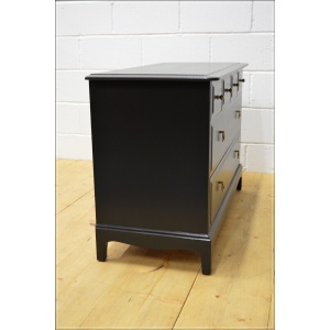 vintage chest of drawers Stag Minstrel pitch black DELIVERY