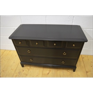 vintage chest of drawers Stag Minstrel pitch black DELIVERY