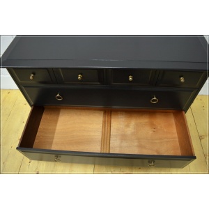 vintage chest of drawers Stag Minstrel pitch black DELIVERY