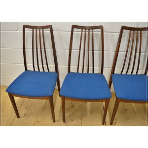 vintage dining chairs G Plan X 4 teak danish design mid century UK DELIVERY