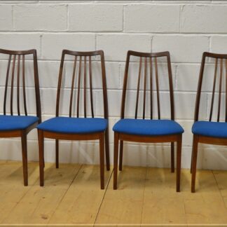 vintage dining chairs G Plan X 4 teak danish design mid century UK DELIVERY
