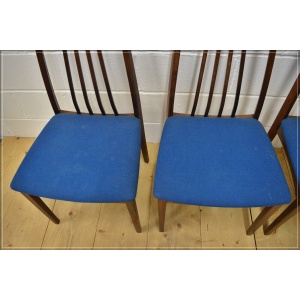 vintage dining chairs G Plan X 4 teak danish design mid century UK DELIVERY