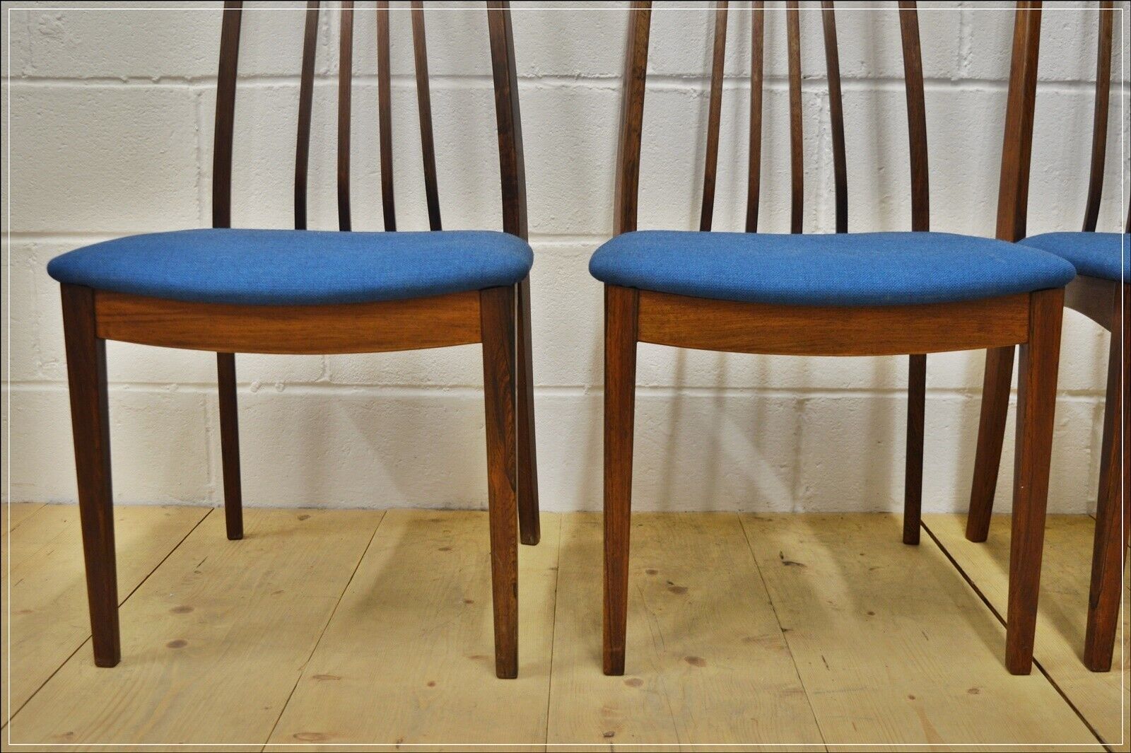 vintage dining chairs G Plan X 4 teak danish design mid century UK DELIVERY