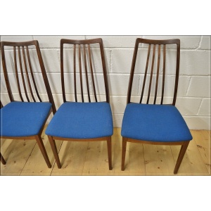 vintage dining chairs G Plan X 4 teak danish design mid century UK DELIVERY