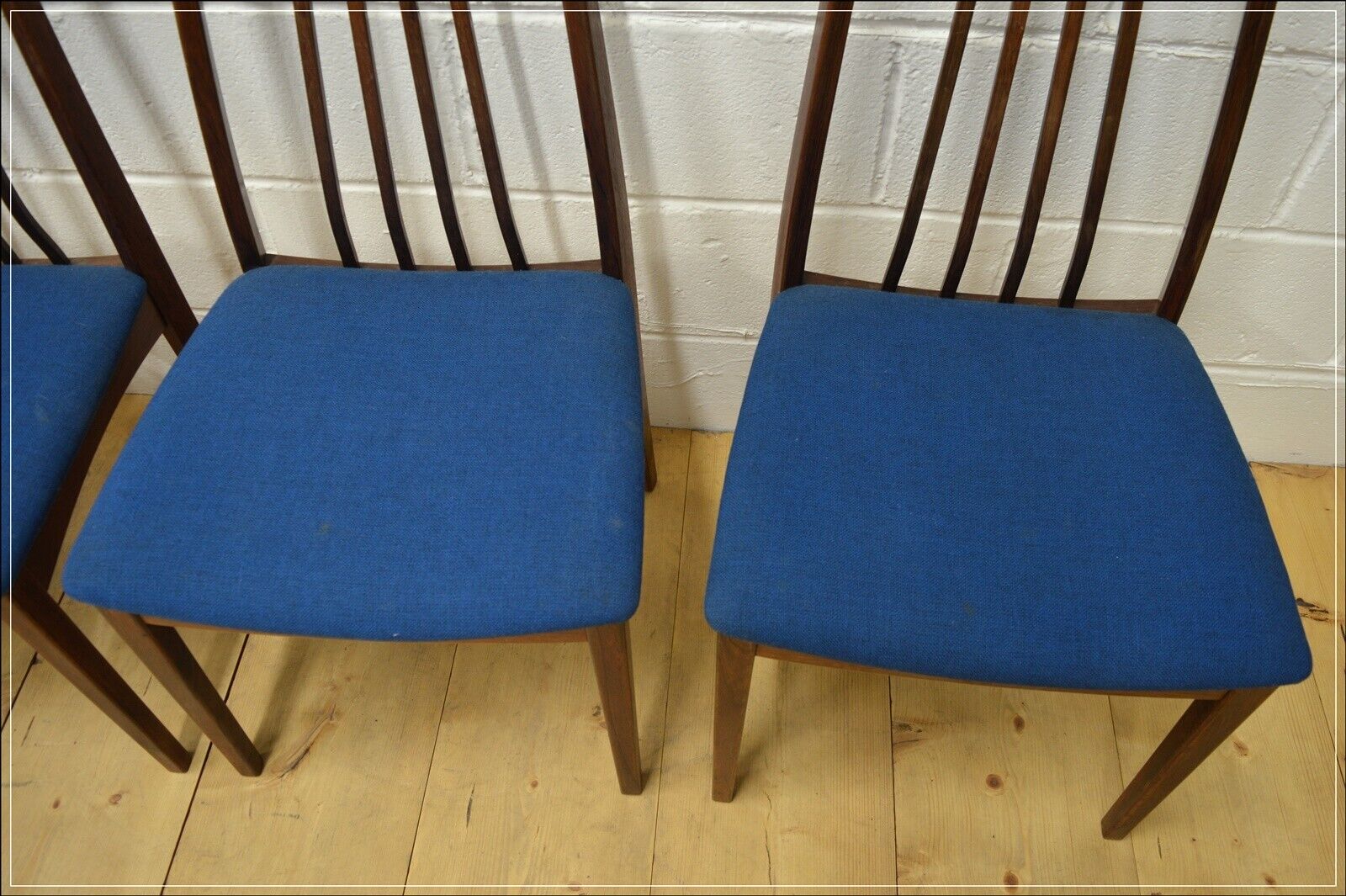 vintage dining chairs G Plan X 4 teak danish design mid century UK DELIVERY