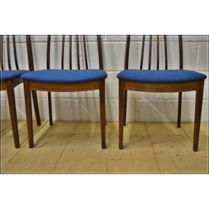 vintage dining chairs G Plan X 4 teak danish design mid century UK DELIVERY