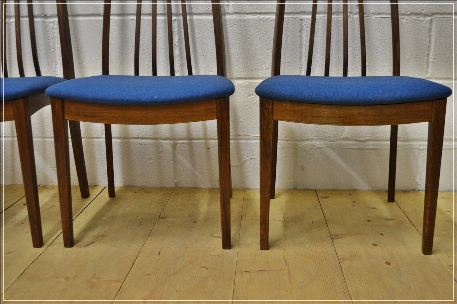 vintage dining chairs G Plan X 4 teak danish design mid century UK DELIVERY